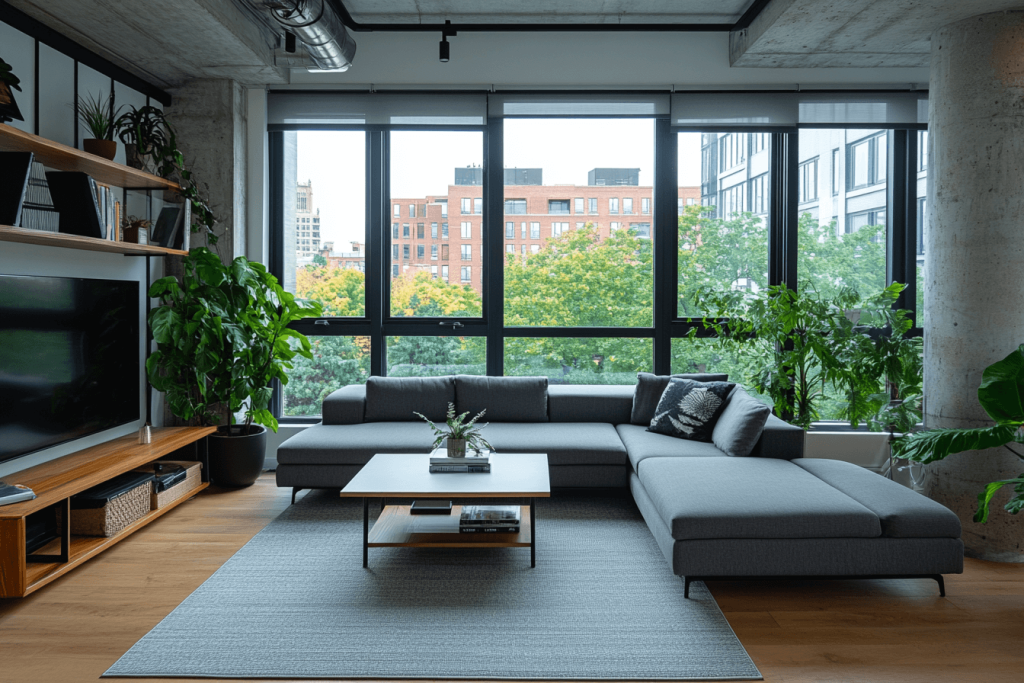 Intérieure d'un appartement moderne